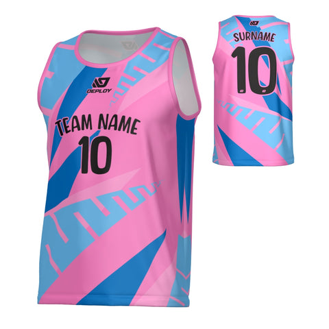 Fern Sports Singlet - Pink