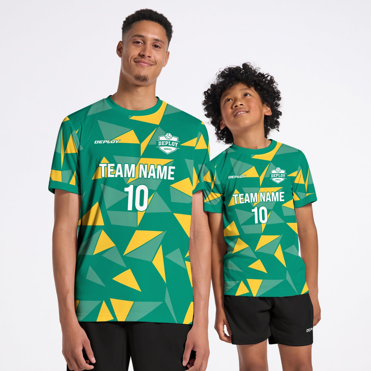 Flight Jersey Fragments - Green - Deploy Football - Australia's Best Footballs & Soccer Balls