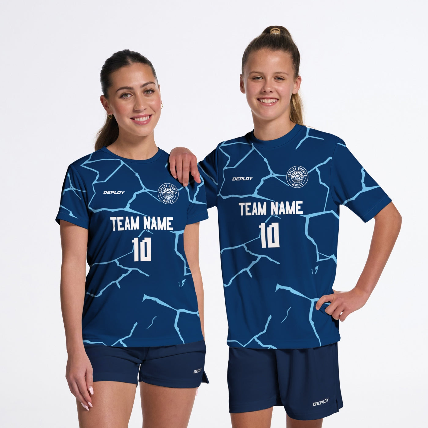 Flight Jersey Cracks - Navy - Deploy Football - Australia's Best Footballs & Soccer Balls