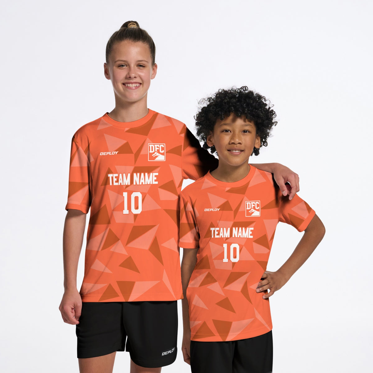 Flight Jersey Fragments - Orange