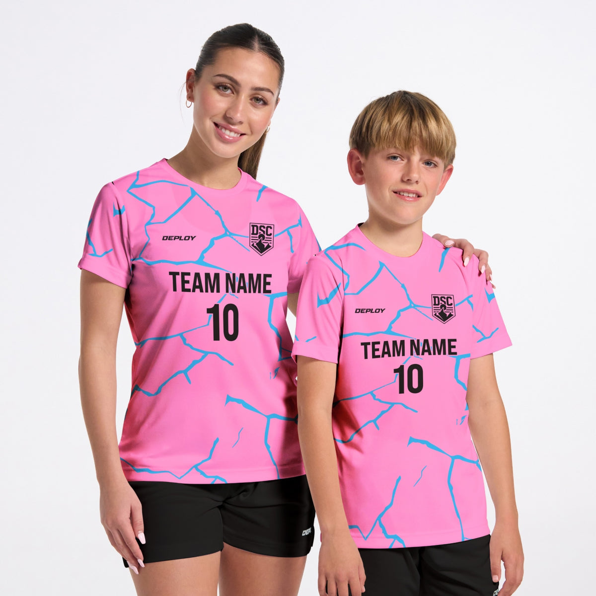 Flight Jersey Cracks - Pink - Deploy Football - Australia's Best Footballs & Soccer Balls