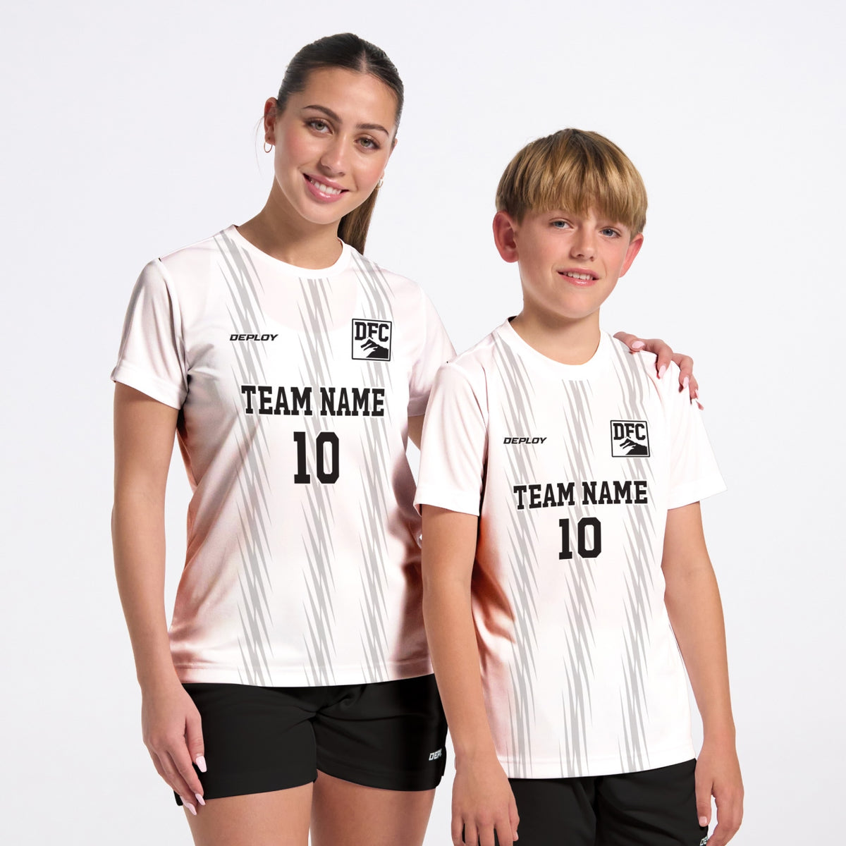 Flight Jersey Flash - White - Deploy Football - Australia's Best Footballs & Soccer Balls
