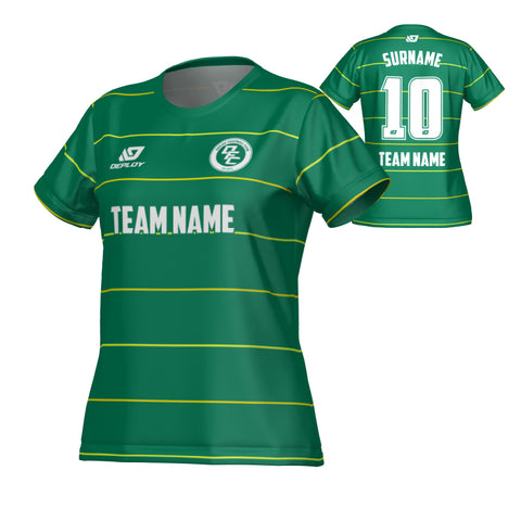 Grid Womens Jersey - Green