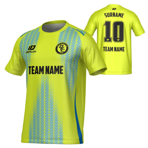 Half Tone Jersey - Neon Yellow