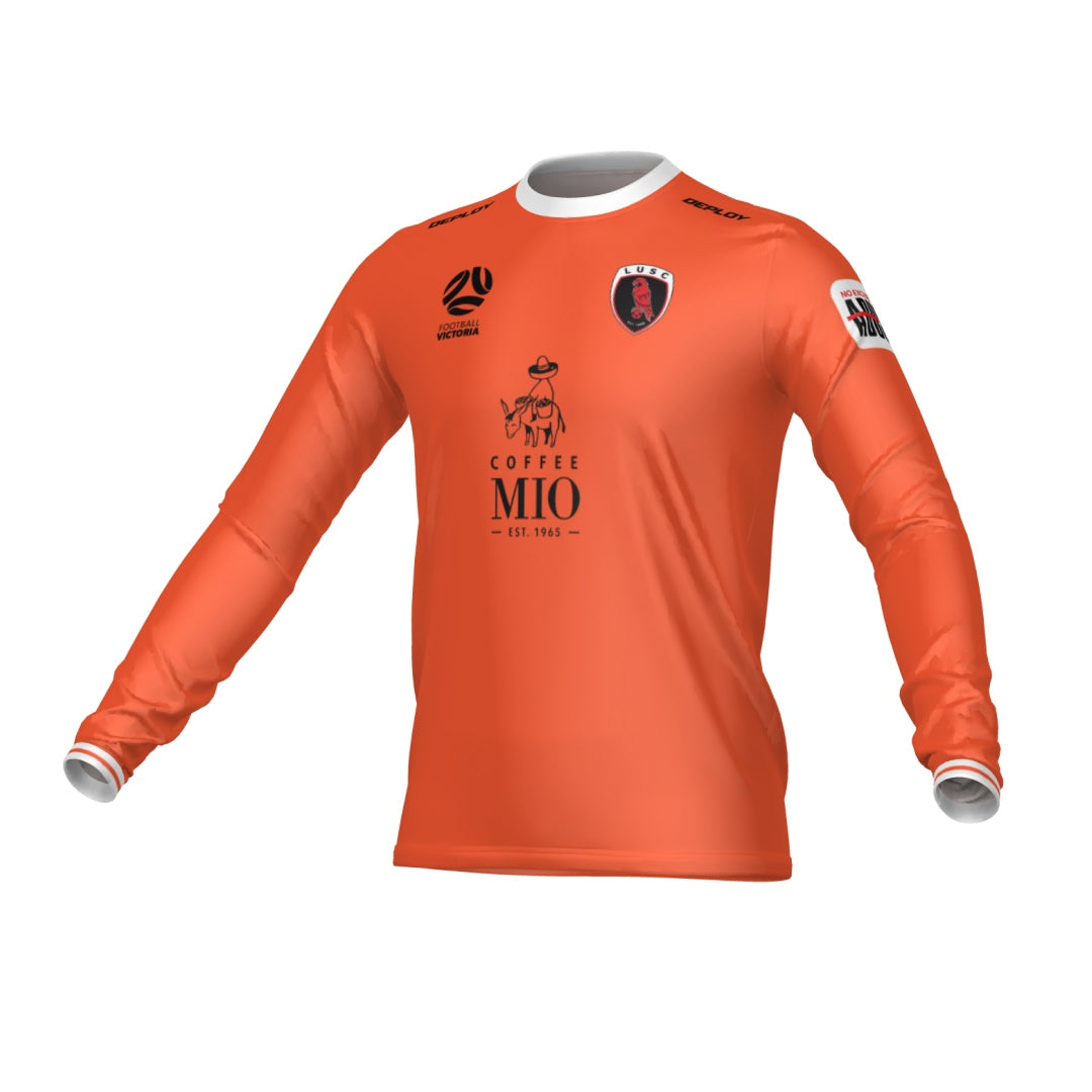 LA TROBE UNIVERSITY SOCCER CLUB - JUNIOR BOYS U10 ONLY - GOALKEEPER LONG SLEEVE JERSEY