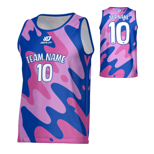 Liquid Sports Singlet - Royal Blue