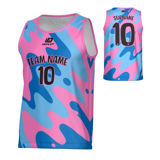 Liquid Sports Singlet - Pink
