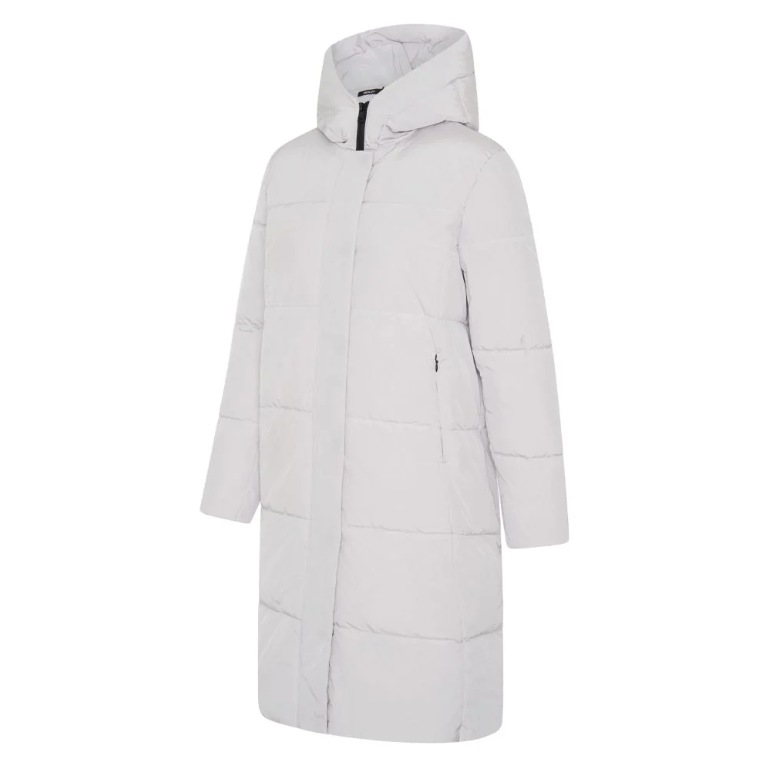 Deploy Lunar Women's Puffer Jacket - STONE - Deploy Football - Australia's Best Footballs & Soccer Balls