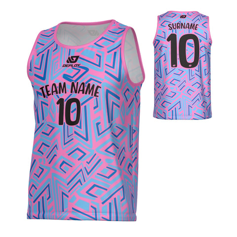 Maze Sports Singlet - Pink
