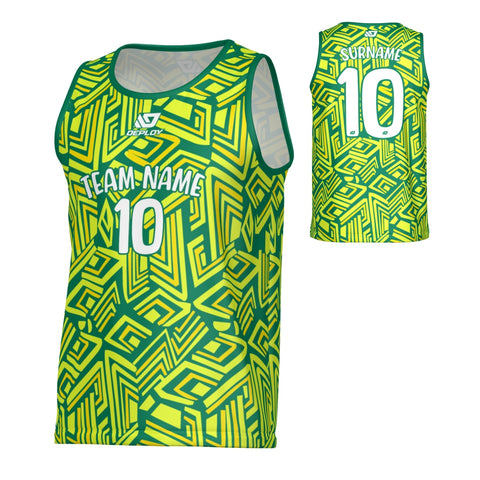 Maze Sports Singlet - Green