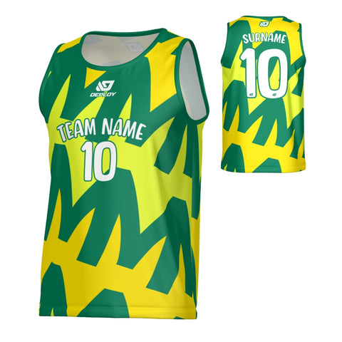 Mirage Sports Singlet - Green