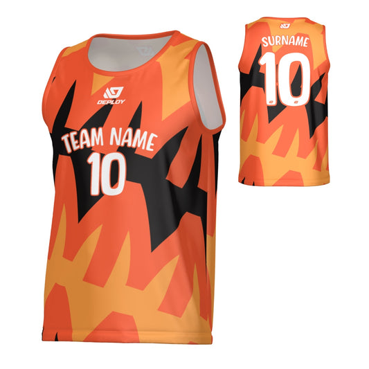 Mirage Sports Singlet - Orange