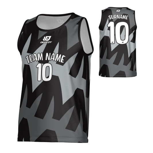 Mirage Sports Singlet - Black