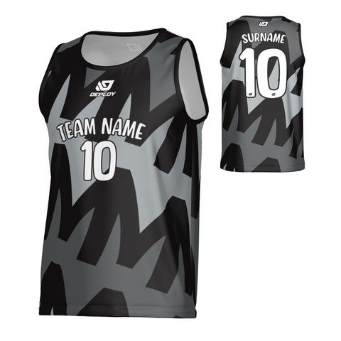 Mirage Sports Singlet - Black