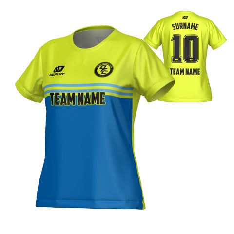 Summit Womens Jersey - Neon Yellow