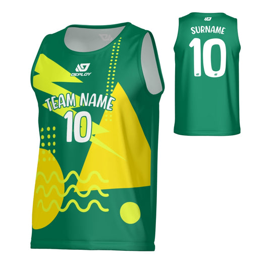 Nova Sports Singlet - Green