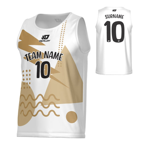 Nova Sports Singlet - White