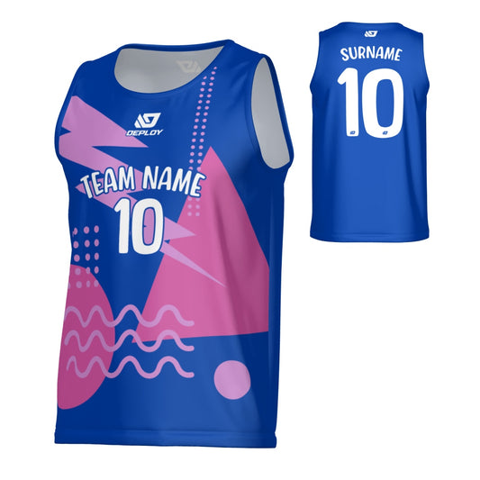 Nova Sports Singlet - Royal Blue