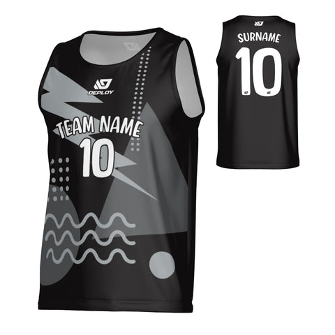 Nova Sports Singlet - Black