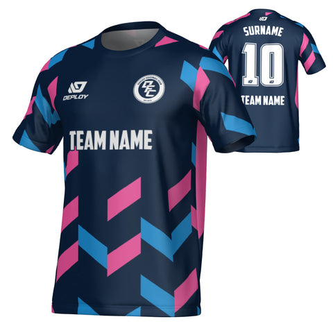Arrows Jersey - Navy & Pink
