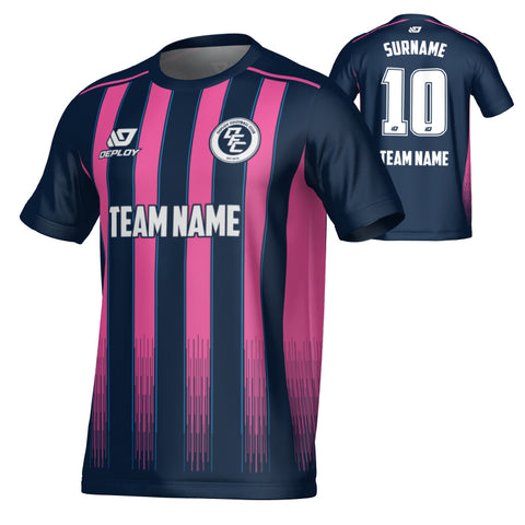 Classic Jersey - Navy & Pink