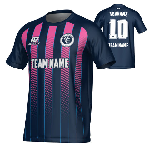 Streamline Jersey - Navy & Pink