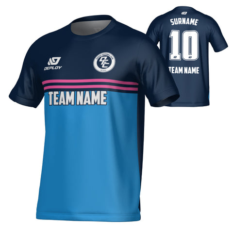 Summit Jersey - Navy & Pink