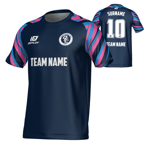 Surge Jersey - Navy & Pink