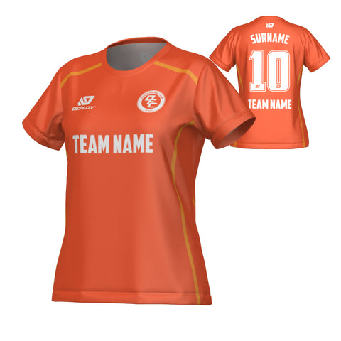 Contour Womens Jersey - Orange