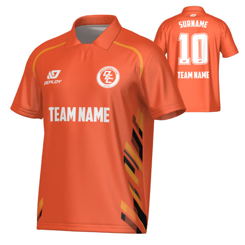 Turbo Collared Jersey - Orange