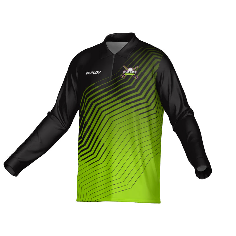 Oran Park Hockey - Club Polo Stripe Long Sleeve