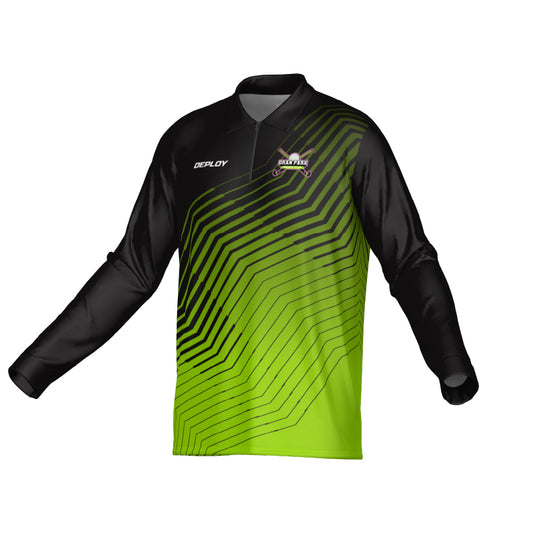 Oran Park Hockey - Club Polo Stripe Long Sleeve
