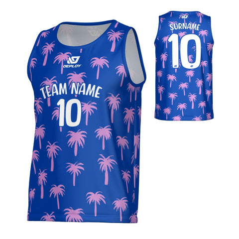 Palms Sports Singlet - Royal Blue