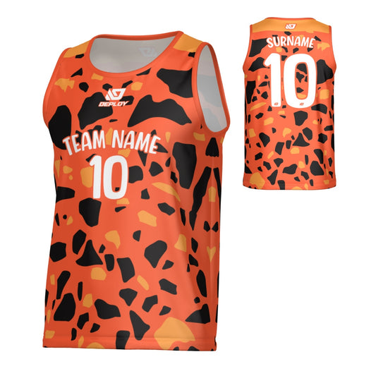 Pebbles Sports Singlet - Orange