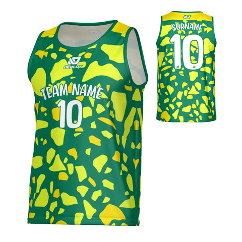 Pebbles Sports Singlet - Green