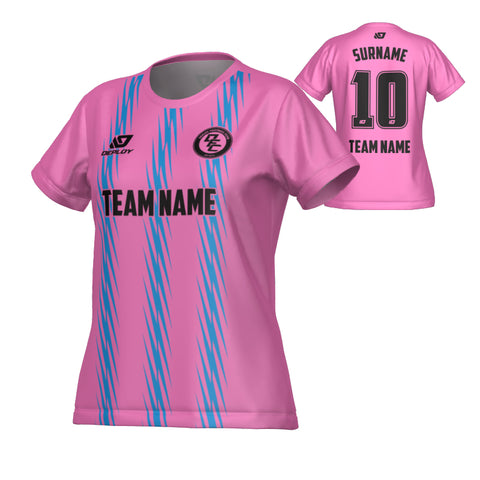Zig Zag Womens Jersey - Pink