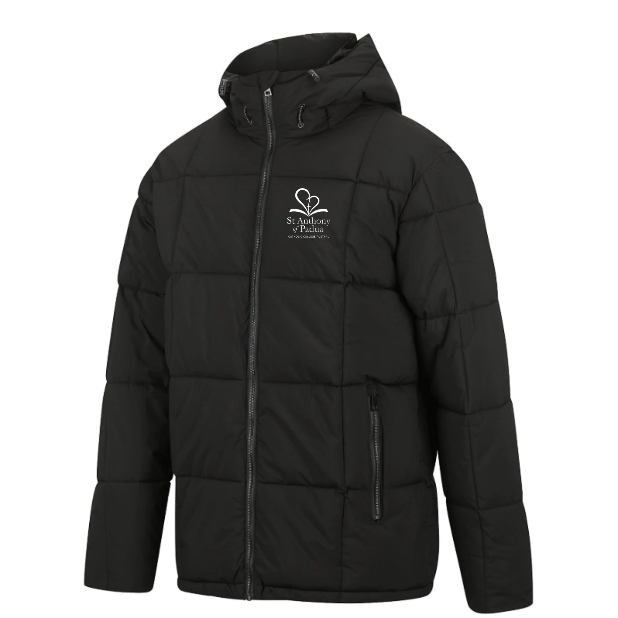 St Anthony Of Padua Catholic College - Zero Puffer Jacket - Deploy Football - Australia's Best Footballs & Soccer Balls