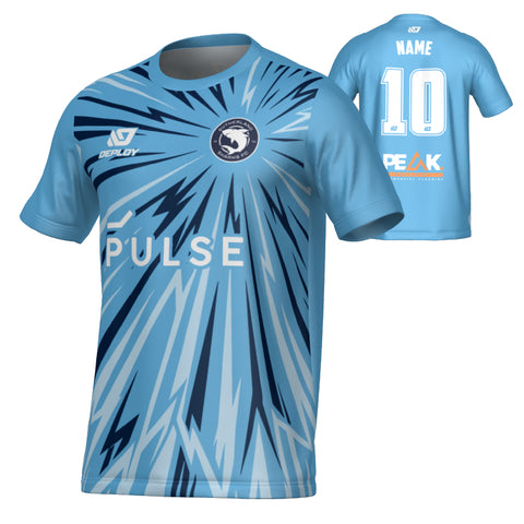 SUTHERLAND SHARKS SUMMER - BURST - SKY BLUE