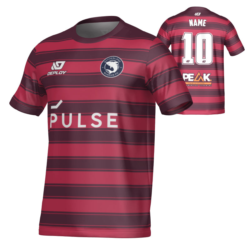 SUTHERLAND SHARKS SUMMER - CELTIC - MAROON