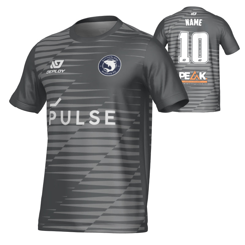SUTHERLAND SHARKS SUMMER - STATIC - GREY
