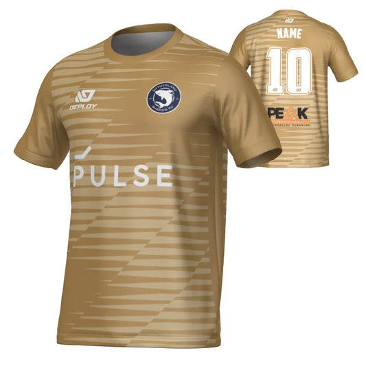 SUTHERLAND SHARKS SUMMER - STATIC - VEGAS GOLD