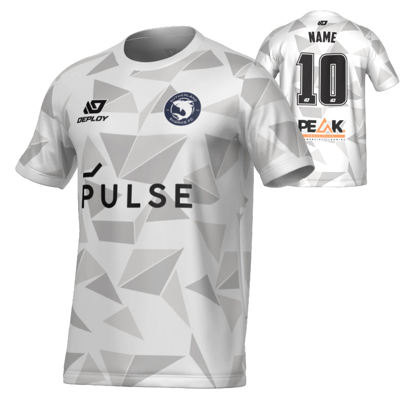 SUTHERLAND SHARKS SUMMER - SHARDS - WHITE