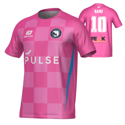 SUTHERLAND SHARKS SUMMER - CHECKERS - PINK