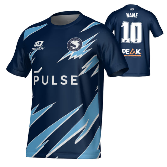 SUTHERLAND SHARKS SUMMER - SHARP - NAVY & SKY BLUE