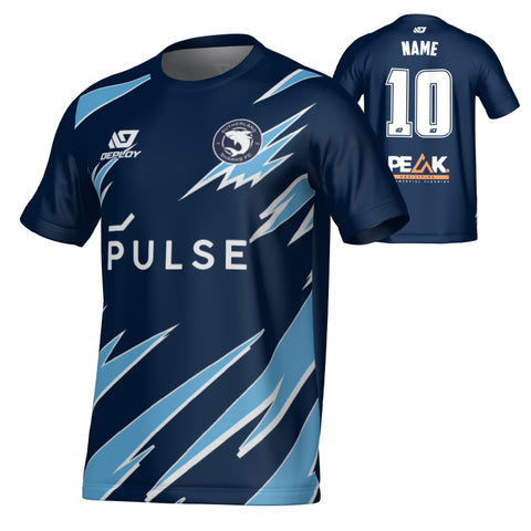 SUTHERLAND SHARKS SUMMER - SHARP - NAVY & SKY BLUE