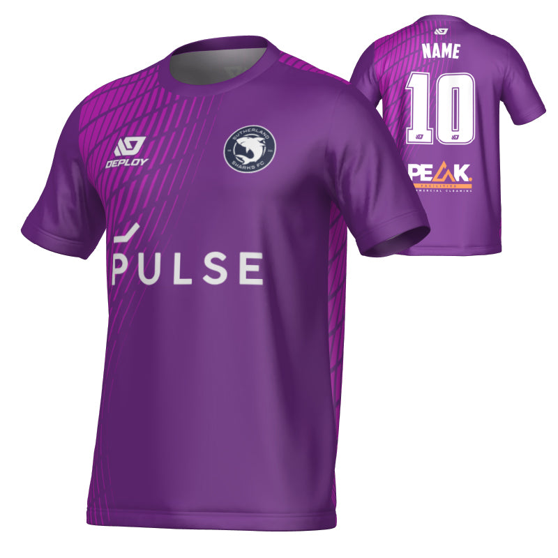 SUTHERLAND SHARKS SUMMER - SPRAY - PURPLE