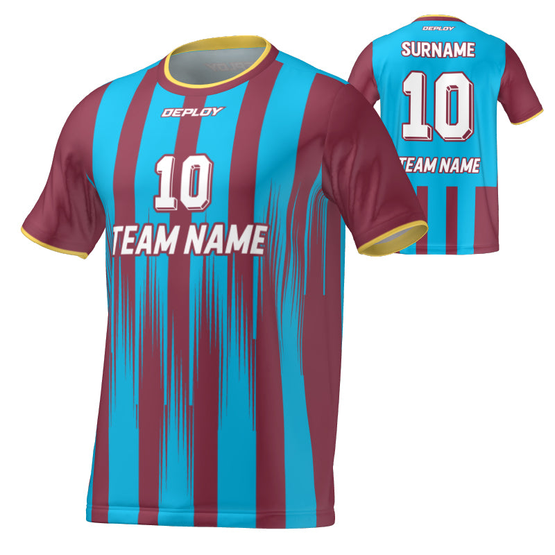 FLIGHT JERSEY 1 - MAROON - Deploy Football - Australia's Best Footballs & Soccer Balls