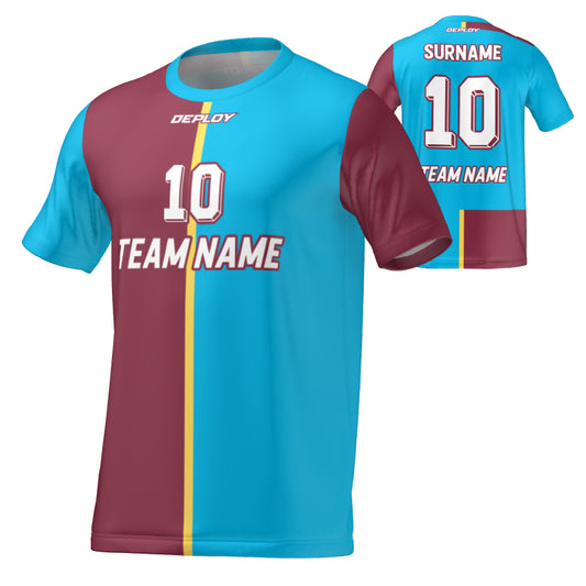 FLIGHT JERSEY 5 - MAROON - Deploy Football - Australia's Best Footballs & Soccer Balls