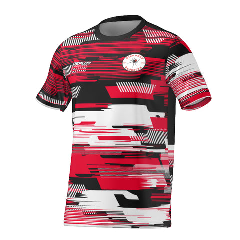 Glenwood Redbacks - Club Training Tee 2025 - Unisex & Youth - Deploy Football - Australia's Best Footballs & Soccer Balls