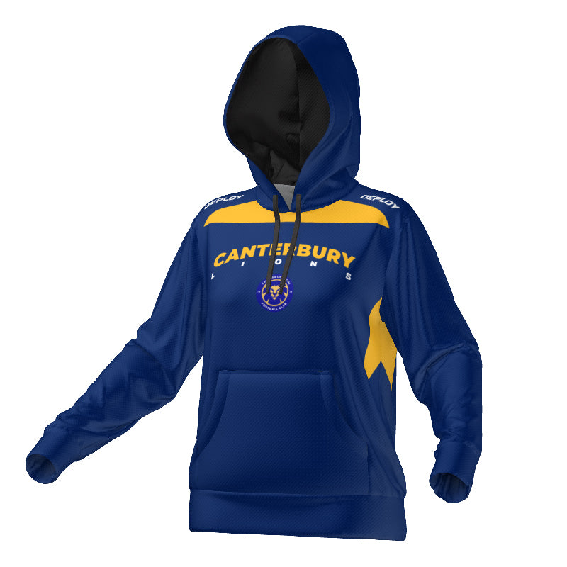 Canterbury Lions FC - Versa Hoodie - Womens - Deploy Football - Australia's Best Footballs & Soccer Balls